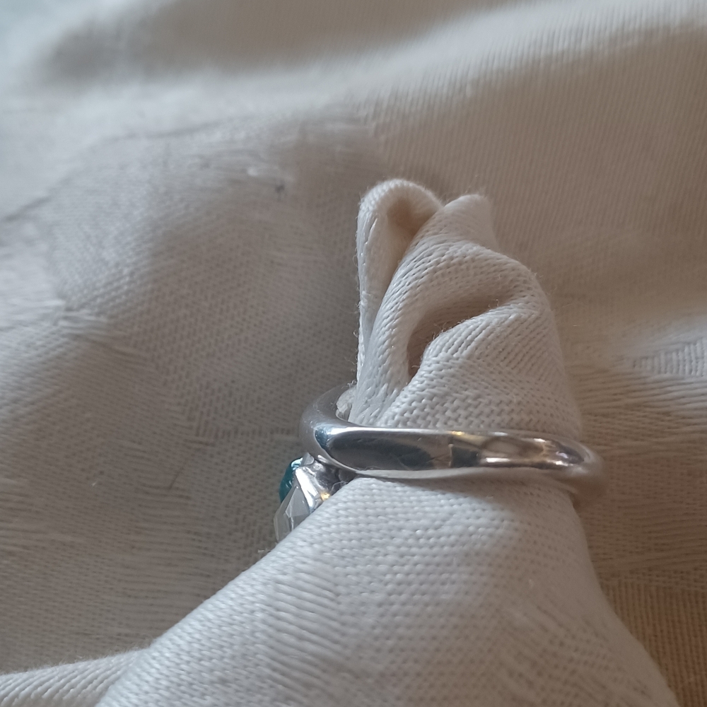 Lilly Barrack Multi Stone Ring, Herkimer Diamonds… - image 5